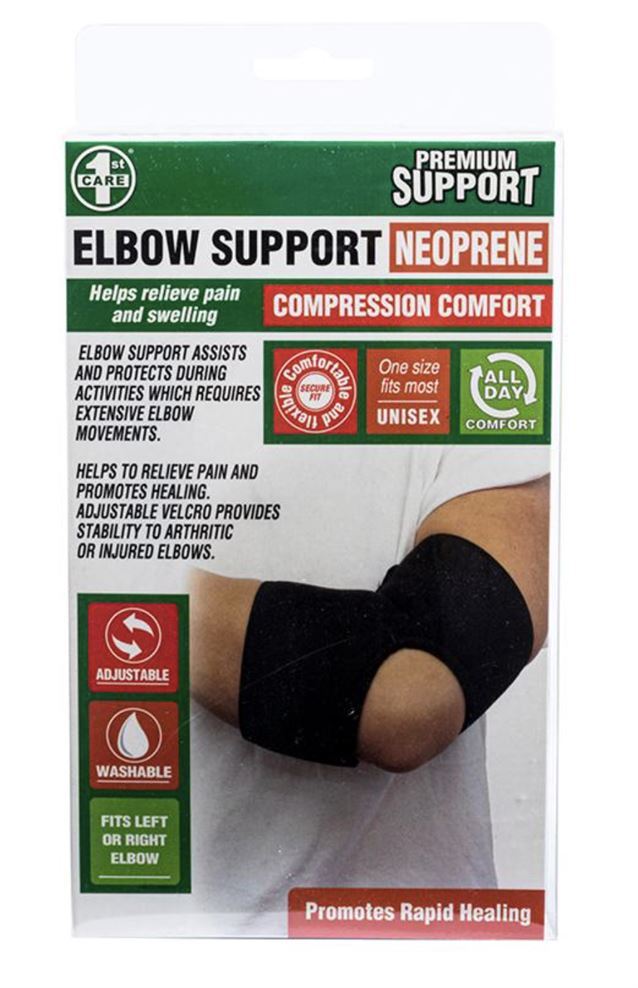 Premium Neoprene Elbow Support- main image