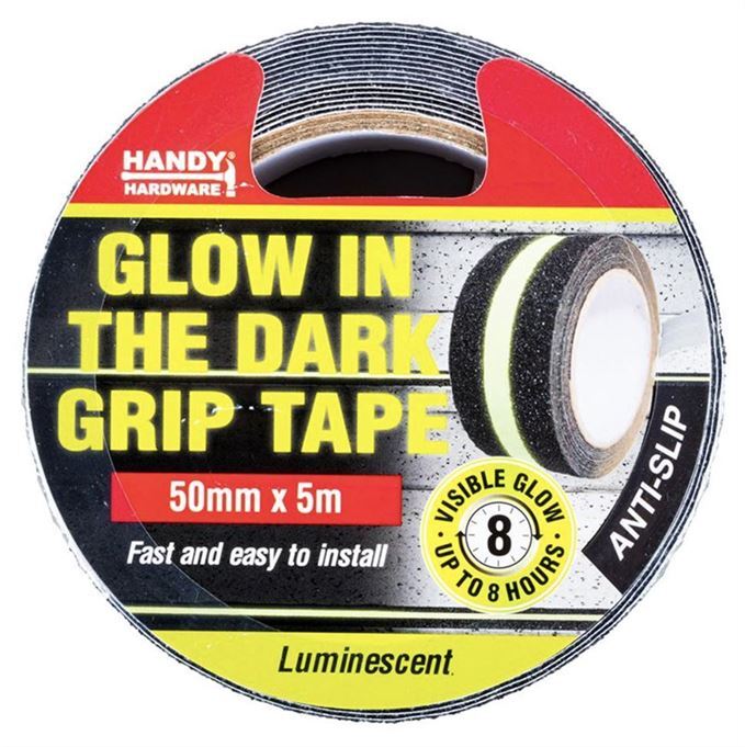 Glow In The Dark Self Adhesive Grip Tape 50mm x 5M- main image