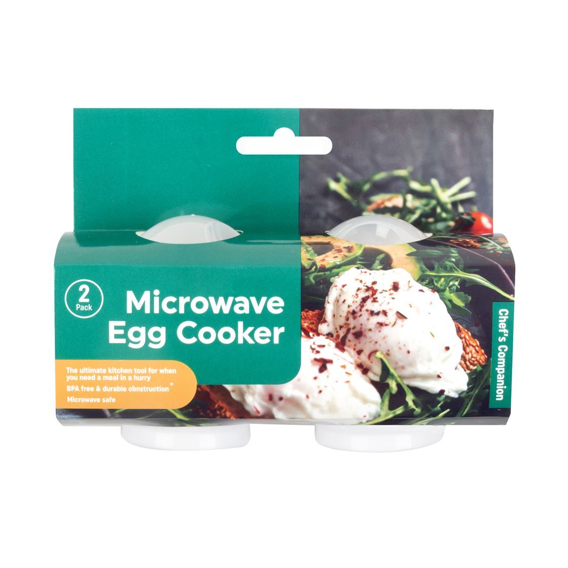 Mint Microwave Egg Cooker 2 Pack