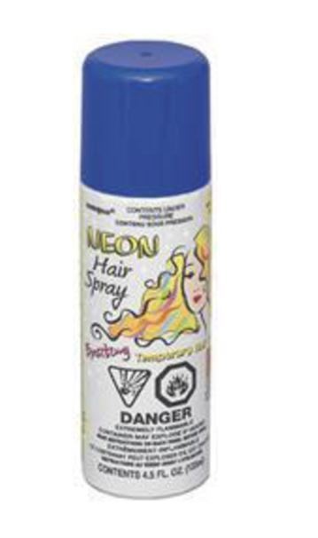 Colour Hair Spray Neon Blue 133ml- main image