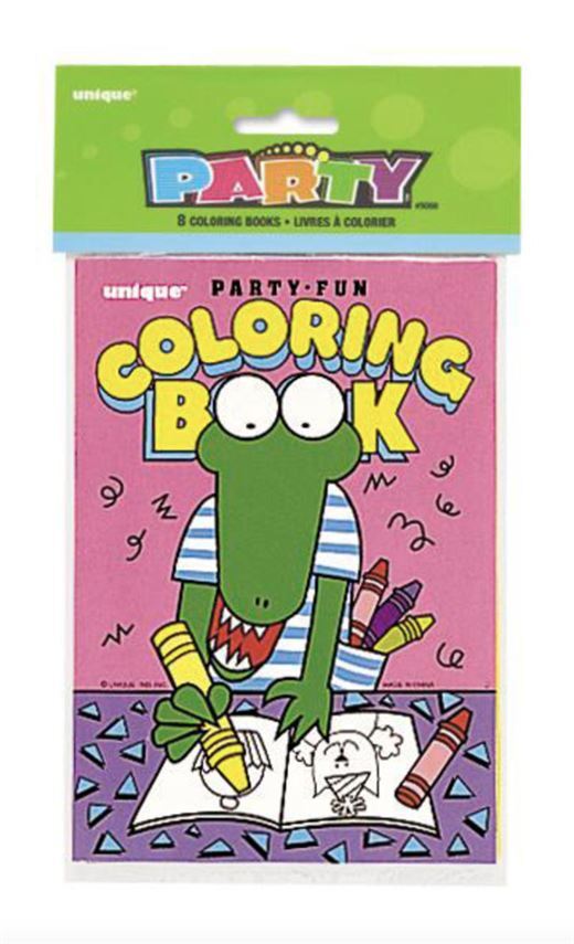 8 Coloring Books- main image