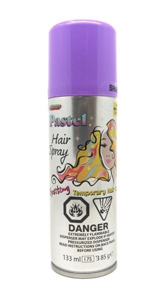 Colour Hair Spray Pastel Lilac 133ml- main image