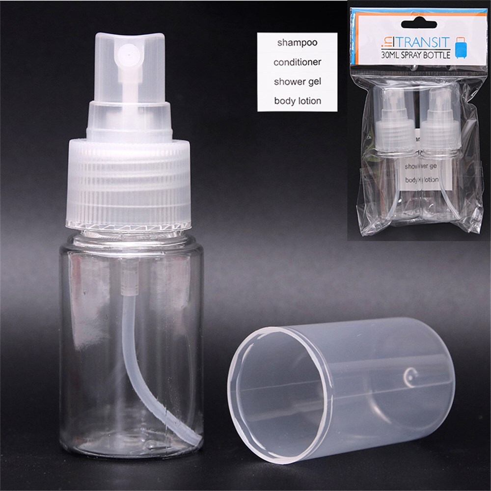 Travel Spray Bottle 30ml 2 Pack