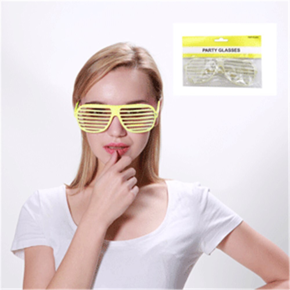 Yellow sunglasses party cheap