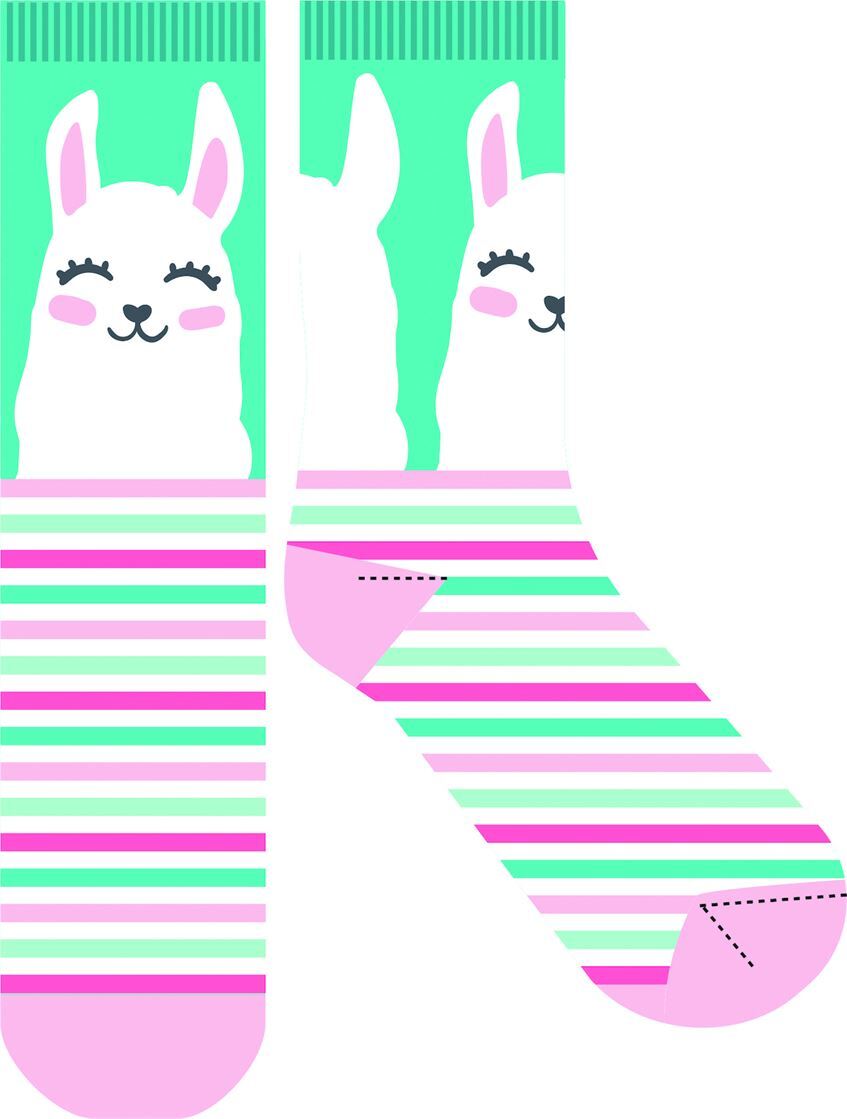 Frankly Funny Novelty Socks - Llama - main image