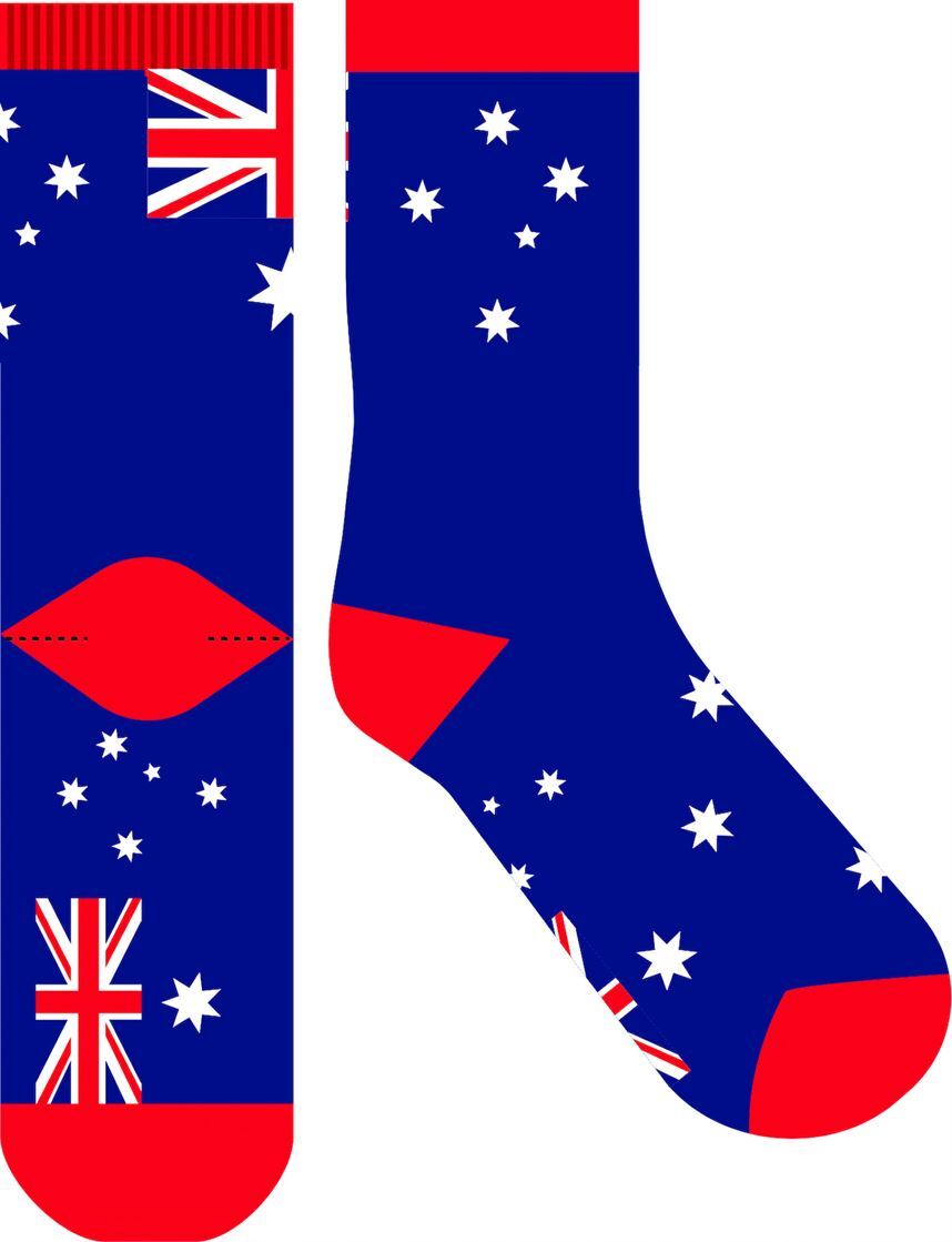 Frankly Funny Novelty Socks - Australian Flag - Buy Adult Novelty Gifts  Online 