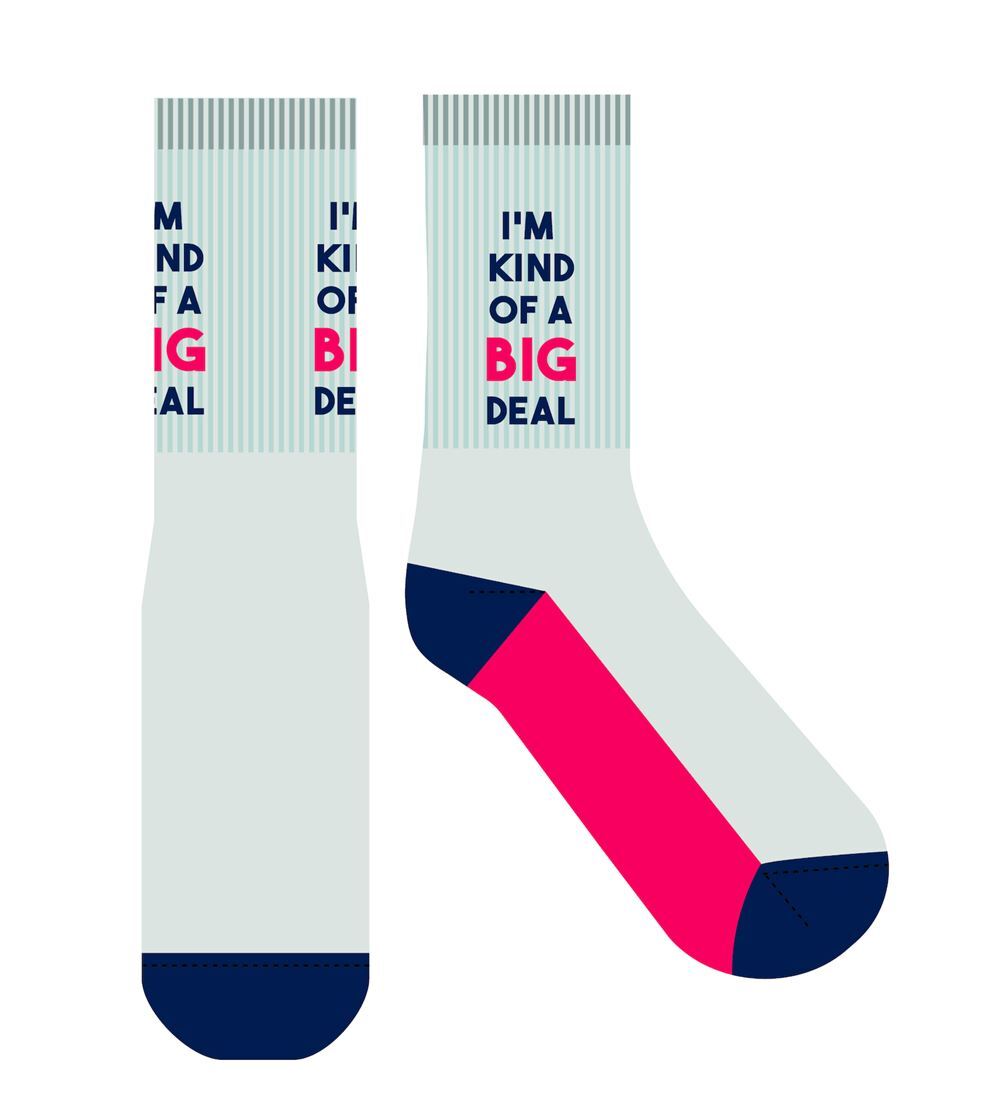 Frankly Funny Novelty Socks - I'm Kind of A Big Deal- main image