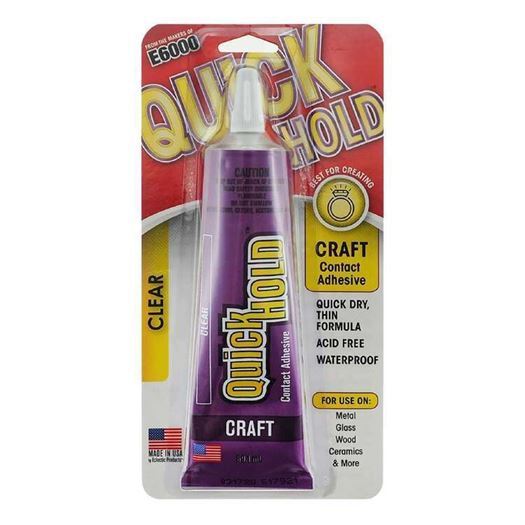 E6000 Quickhold Clear Contact Adhesive Glue Clear 59.1 ml- main image
