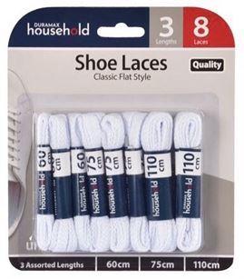 white doc laces