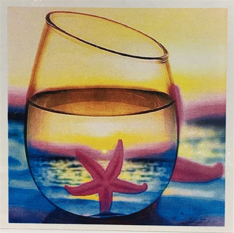 sunrise diamond starfish jewel 5d craft painting kits sold