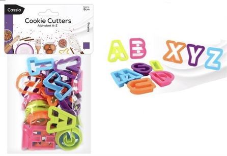 26-Piece Alphabet Cookie Cutter Set- main image