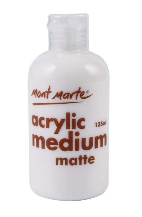Mont Marte Premium Acrylic Medium - Matte 135ml- main image