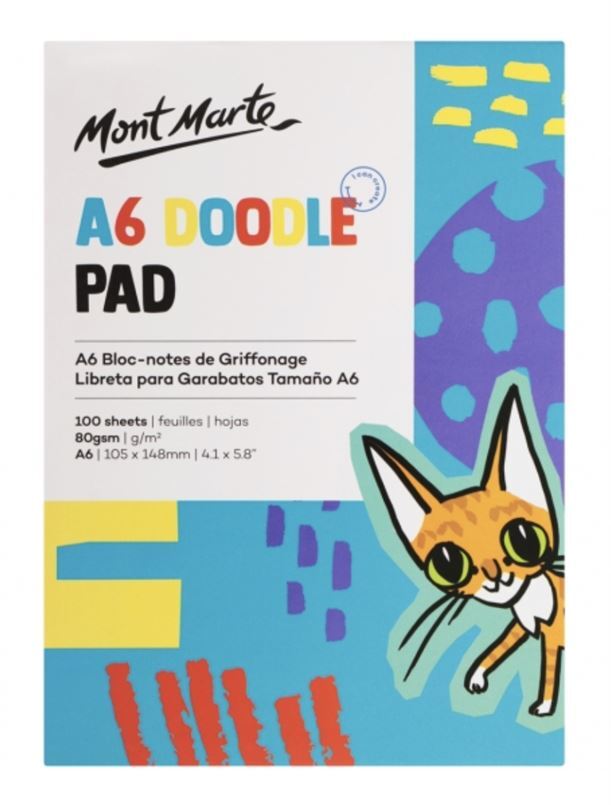 Mont Marte Kids - Doodle Pad A6 100 Sheet- main image