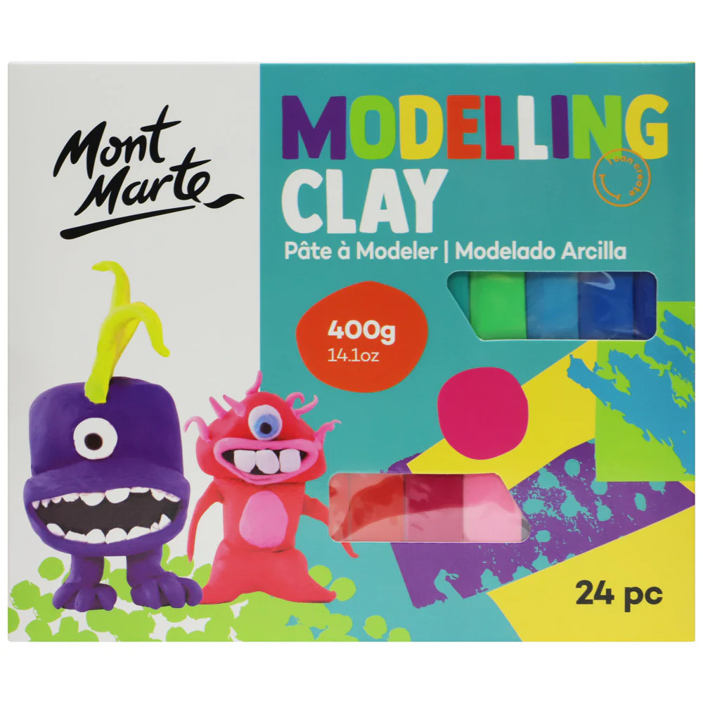 Mont Marte Kids - Modelling Clay Set 24pc- main image