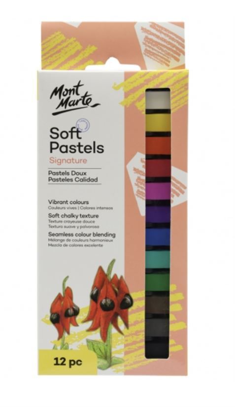 Mont Marte Signature Soft Pastels - Colour 12pc- main image