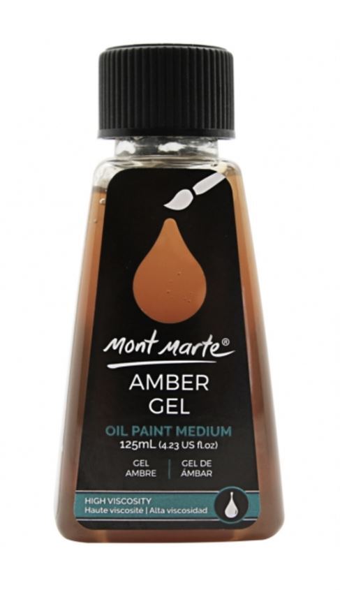 Mont Marte Oil Medium - Amber Gel 125ml- main image