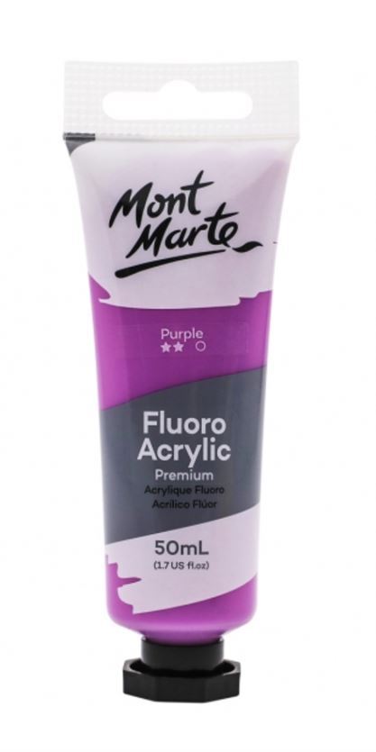 Mont Marte Signature Acrylic Paint 75ml Tube - Magenta