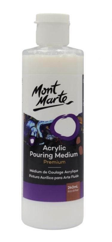 Mont Marte Acrylic Medium - Pouring Medium 240ml- main image