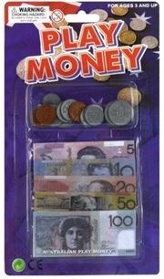 Details about   Play money toy Paper notes Plastic coins Australian Currency Dollar