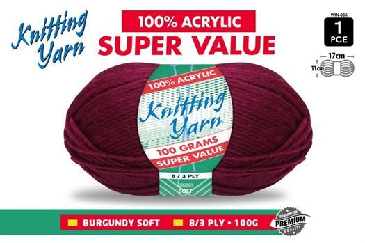 Acrylic Knitting Yarn