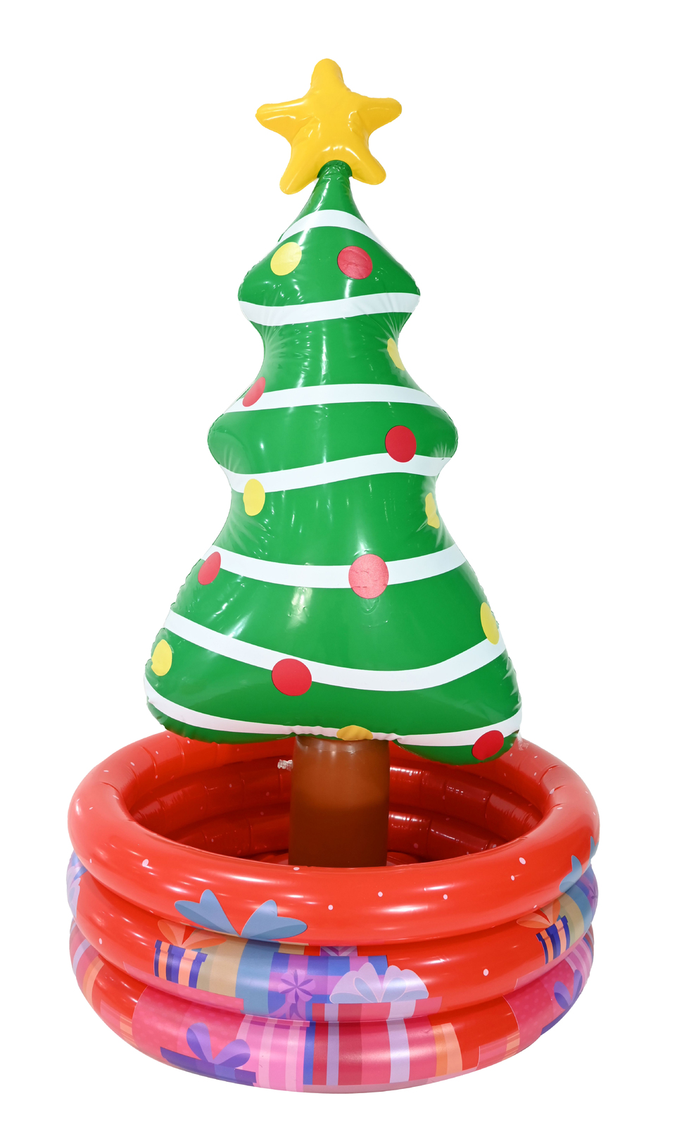 Inflatable Christmas Tree Drinks Cooler Tub 115cm Christmas