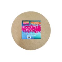Round MDF Boards 25cm 6 Pack- main image