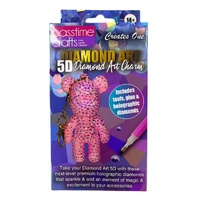 Diamond Art Charm 5D Bling Bear 14cm x 4.5cm- main image