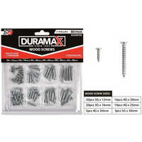 Wood Screws Assortment 80 Pack- main image