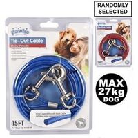 Pawise Tieout Cable 4.5M Max 27kg Dog - Randomly Selected- main image