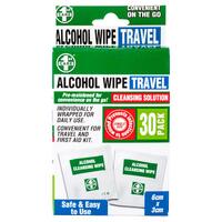 Alcohol Cleansing Wipes 30 Pack- main image
