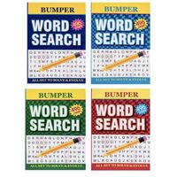 A5 Book Bumper Word Search 496 Pages - Randomly Selected- main image