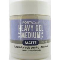Acrylic Heavy Gel Medium Matte 100ml Tub- main image