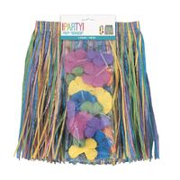 Luau Kids Hula Skirt and Lei Set- main image