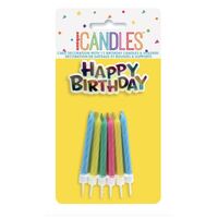12 Candles And Happy Birthday Cake Topper- main image