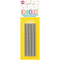 Silver Sparkler Candles 18 Pack- main image