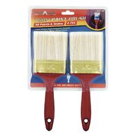 2pce Paint Brush Set-75mmW/23cmH- main image