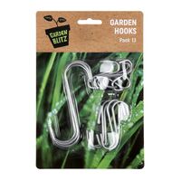 Garden S Shape 13 Hooks - 3 Assorted Sizes- main image