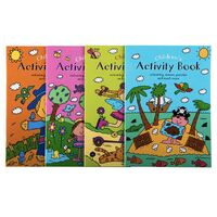 Children's Activity Book with Colouring, Mazes, Puzzles and Much More - Randomly Selected- main image