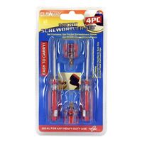 4pc Mini Micro Screwdrivers Set 2x50mm 2x12mm- main image