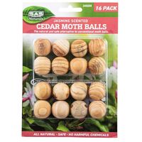16pk Jasmine Scented Natural Cedar Moth Balls- main image