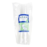 Clear Plastic Cups 200ml 40 Pack- main image