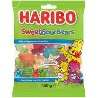 Haribo Sweet & Sour Bears 140g- main image