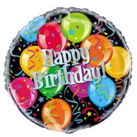 Bravo Birthday 45cm Foil Balloon- main image