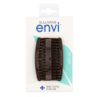 Envi Hair Side Combs - 4pk - Tortoiseshell- main image