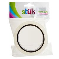 Stuk Clear Sticky Tape 24mm x 66M- main image