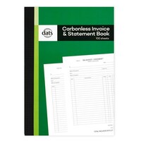  Carbonless Invoice & Statement Book 100 Sheets- main image