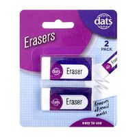 Erasers Vinyl 2 Pack- main image
