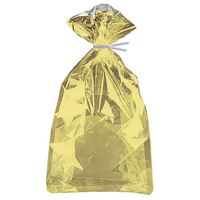 10 Cello Bags - Gold Foil 23cm x 13cm- main image