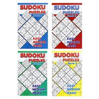 Sudoku Puzzles A5 Books 48 Pages - Randomly Selected- main image