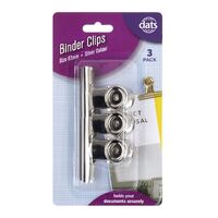 Clip Binder Silver 63mm 3pk - main image